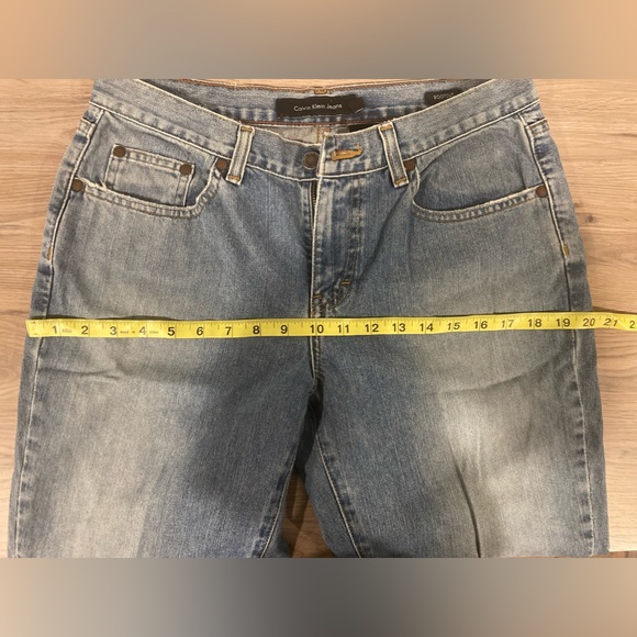 Calvin Klein Bootcut Light Wash Jeans Size 8 - Picture 6 of 9